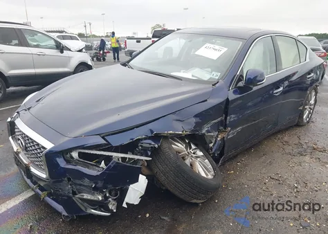 2024 Infiniti Q50 Luxe Awd from USA, damaged, VIN JN1EV7BR7RM631669